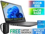Dell Vostro 15 3500 Intel Core i5 Laptop With 64GB RAM & 512GB SSD