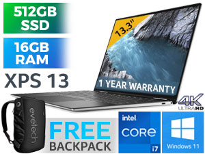 Dell XPS 13 9305 11th Gen Core i7 Professional 4K Ultrabook
