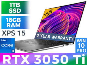 Dell XPS 15 9510 Core i7 RTX 3050 Ti Ultrabook