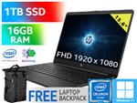HP 15-dw1016ni Intel Dual Core Laptop With 16GB RAM & 1TB SSD