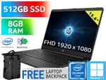 HP 15-dw1016ni Intel Dual Core Laptop With 8GB RAM & 512GB SSD