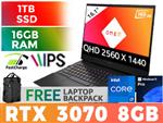 HP OMEN 16 11th Gen Core i7 RTX 3070 Laptop 58C38EA With 1TB SSD