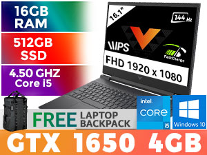 HP Victus Core i5 GTX 1650 Gaming Laptop 46Z74EA