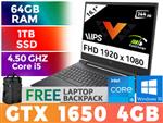 HP Victus Core i5 GTX 1650 Laptop 46Z74EA With 64GB RAM & 1TB SSD