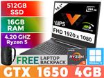 HP Victus Ryzen 5 GTX 1650 Gaming Laptop 488K8EA