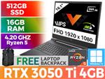 HP Victus Ryzen 5 RTX 3050 Ti Gaming Laptop 488K7EA