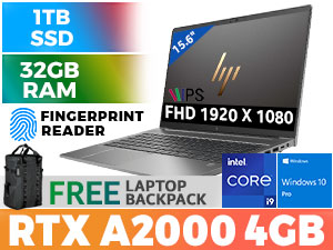 HP ZBook Power RTX A2000 Workstation Laptop 313T2EA