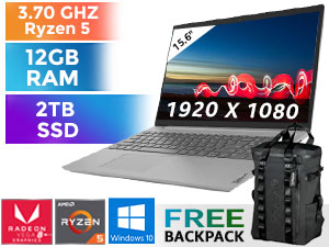 Lenovo IdeaPad 3 15ADA6 Ryzen 5 Laptop 82KR006CSA With 12GB RAM & 2TB SSD