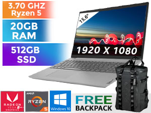 Lenovo IdeaPad 3 15ADA6 Ryzen 5 Laptop 82KR006CSA With 20GB RAM