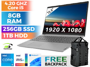 Lenovo IdeaPad 3 15ITL05 11th Gen Core i5 Laptop With 256GB SSD