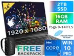 Lenovo Yoga 9 Core i7 Touchscreen Laptop 82BG009LSA With 2TB SSD