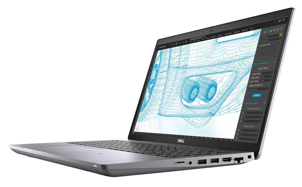 DELL Precision 3561 Quadro T600 Workstation Laptop With 2TB SSD