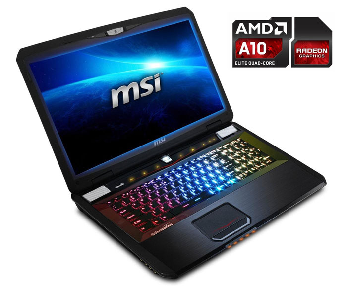 Buy MSI GX70 3BE 17.3" AMD A10 Gaming Laptop at Evetech.co.za