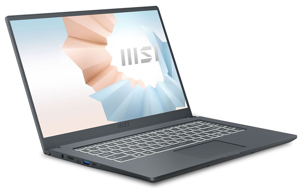 MSI Modern 15 A5M Ryzen 5 Professional Laptop
